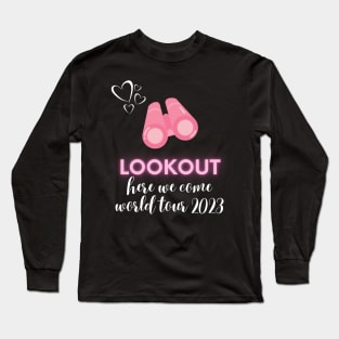 scentsy lookout, here we come, world tour 2023 Long Sleeve T-Shirt